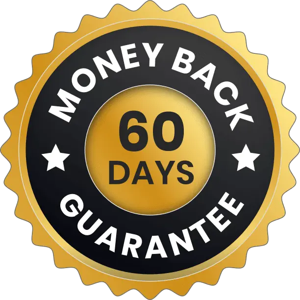 VivoGut 60-day money-back guarantee seal